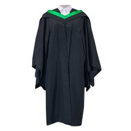 Manufacturing Hong Kong metropolitan undergraduate Bachelor of Social Sciences graduation gown green single belt graduation shoulder strap uniform company DA338 Manufacturing Hong Kong metropolitan undergraduate Bachelor of Social Sciences graduation gown green single belt graduation shoulder strap uniform company DA338
